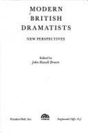 book cover of Modern British dramatists; a collection of critical essays by John Russell Brown