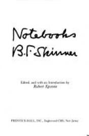 book cover of Notebooks by Burrhus Skinner
