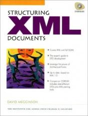 book cover of Structuring XML documents by David Megginson