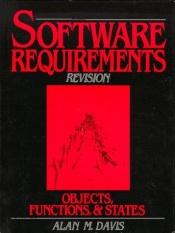 book cover of SOFTWARE REQUIREMENTS: ANALYSIS & SPECIFICTION by Alan M. Davis