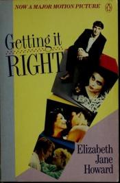 book cover of Getting It Right by Elizabeth Jane Howard