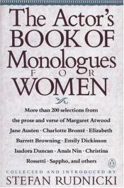 book cover of The Actor's Book of Monologues for Women by Various