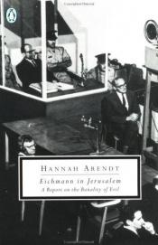 book cover of Eichmann in Jerusalem by Hanna Ārente