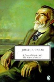 book cover of Cronica Personal by Joseph Conrad