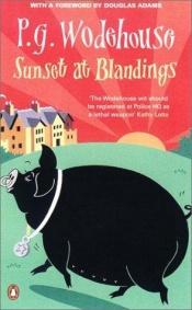 book cover of Sunset at Blandings by Pelham Grenville Wodehouse