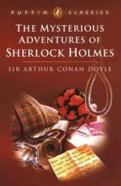 book cover of The mysterious adventures of Sherlock Holmes by آرتور کانن دویل