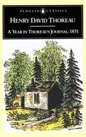 book cover of A year in Thoreau's journal, 1851 by เฮนรี เดวิด ทอโร