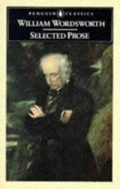 book cover of Selected prose by William Wordsworth