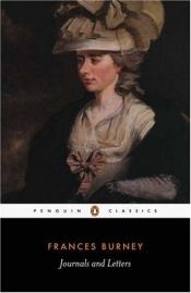 book cover of Journals and Letters: Burney, Frances by Fanny Burney