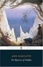 book cover of The Mysteries of Udolpho by Ann Radcliffe