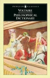 book cover of Dictionnaire philosophique by וולטר