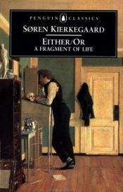 book cover of Enten – Eller by Søren Kierkegaard