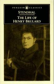book cover of Vida de Henry Brulard by Stendhal