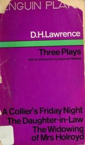 book cover of Three Plays by David Herbert Lawrence