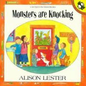 book cover of Monsters are Knocking by Alison Lester