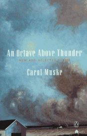 book cover of An Octave above Thunder (Poets, Penguin) by Carol Muske-Dukes