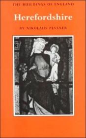 book cover of Herefordshire (Buildings of England series) by Nikolaus Pevsner