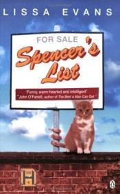 book cover of Spencer's list by Lissa Evans