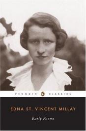 book cover of Early poems by Edna St. Vincent Millay