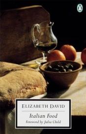 book cover of Italian food by Elizabeth David