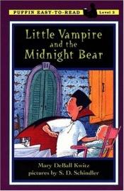 book cover of Little Vampire and the Midnight Bear (Puffin Easy to Read) by Mary Deball Kwitz