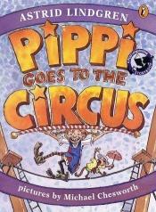 book cover of Pippi Goes to the Circus (Picture Puffin Books (Paperback)) by Astrida Lindgrēna