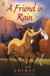 book cover of Spirit: Friend in Rain: Stallion of the Cimarron by Cathy Hapka