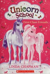 book cover of First Class Friends (Unicorn School) by Linda Chapman