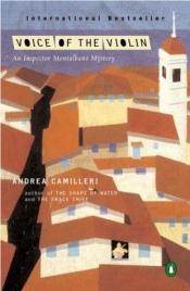book cover of The Voice of the Violin by Andrea Camilleri