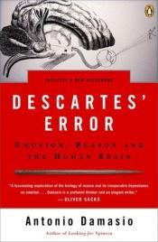 book cover of O erro de Descartes - emoção, razão e o cérebro humano by António Damásio