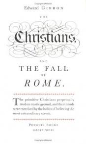 book cover of The Christians and the Fall of Rome by एडवर्ड गिबन