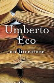 book cover of Tankar om litteratur by Umberto Eco