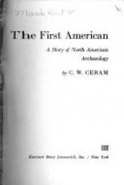 book cover of The first American by C.W. Ceram