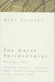 book cover of Les grands philosophes by Karl Jaspers