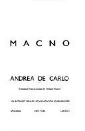book cover of Macno (Oscar) by Andrea De Carlo