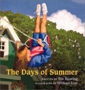 book cover of The Days of Summer by Eve Bunting