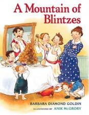 book cover of A Mountain of Blintzes by Barbara Diamond Goldin