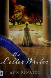 book cover of The letter writer by Ann Rinaldi