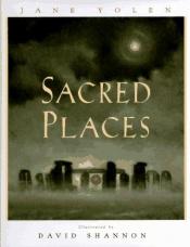 book cover of Sacred places by Jane Yolen
