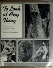 book cover of To Look at Any Thing by Lee Bennett Hopkins