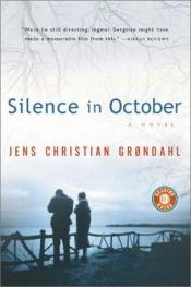 book cover of Stilte in oktober by Canongate Books|Jens Christian Grøndahl