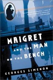 book cover of Maigret und der Mann auf der Bank by Georges Simenon