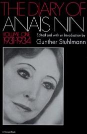 book cover of 1931 - 1934 by Anais Nin