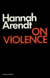 book cover of Over geweld by Hannah Arendt