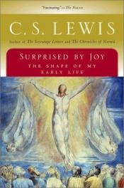 book cover of Surprised by Joy by Clive Staples Lewis