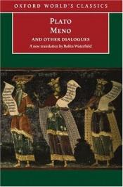 book cover of Meno and Other Dialogues by Platon