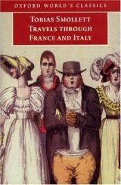 book cover of Travels Through France and Italy by SMOLLETT