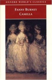 book cover of Camilla; or, A picture of youth by Fanny Burney