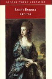 book cover of Cecilia by Fanny Burney