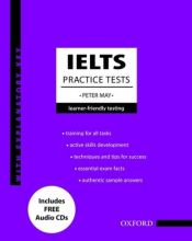 book cover of IELTS Practice Tests with Explanatory Key and Audio CDs (2) Pack by Peter May